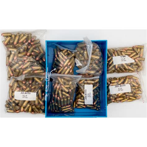 Assorted Bagged Ammo 800 Rds Of Ball Ammo Cowans Auction House The