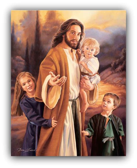 Jesus Christ And Children