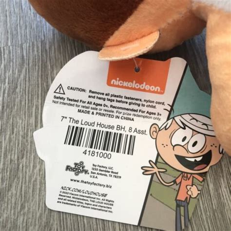 Nickelodeon The Loud House Luan 7 Stuffed Plush Toy Factory Doll New