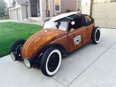 Volksrod 1969 Volksagen Vw Beetle Bug Rat Rod Custom Hot Rod Kustom