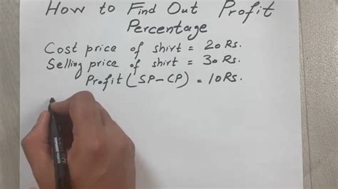 How To Find Profit Percentage Easy Trick Profit Percentage Formula