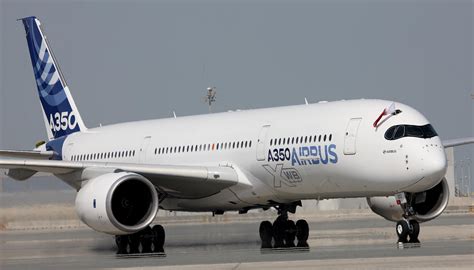 The Fuel Efficient Airbus A350 Xwbs First Landing At Doha