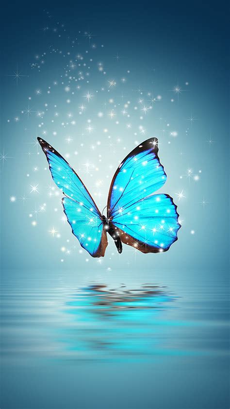 Paperbas Life Is Strange Blue Butterfly Wallpaper Iphone