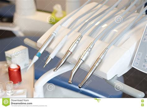Closeup Photo Of Dental Equipments Stock Image Image Of Hospital