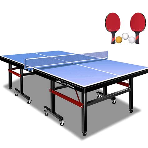 Buy Stansom Professional Foldable Table Tennis Tables With Cover 18mm Op 40mm Legs Ping Pong