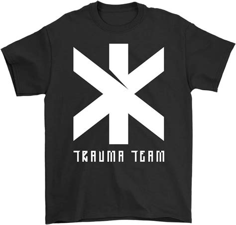 Awesome EMERCHency Cyber Punk Trauma Team Shirt Trauma Team Logo Mens T