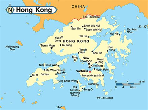 Hong Kong Tourist Map Hong Kong Map Map Of Hong Kong