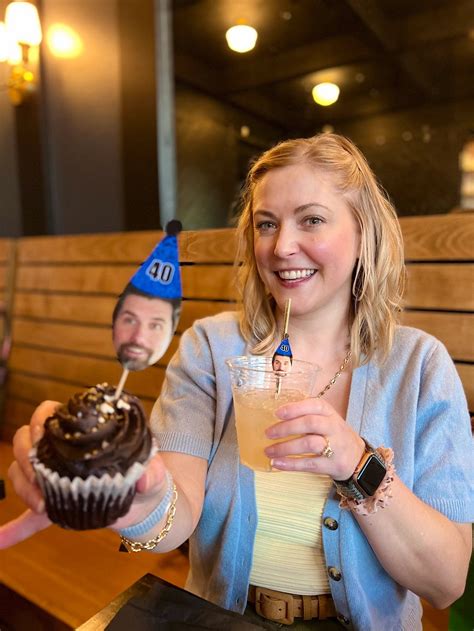 "These custom photo face straws are just what you need to celebrate