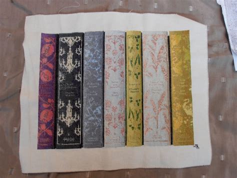 Classic Book Spines Counted Cross Stitch Pattern Etsy