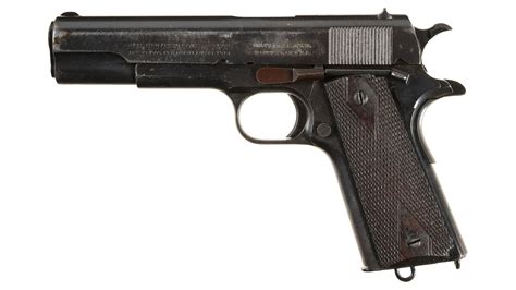 Colt Argentine Contract Government Model Semi Automatic Pistol Rock
