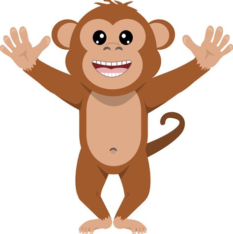 Cute Cartoon Monkey Transparent Image Png Arts
