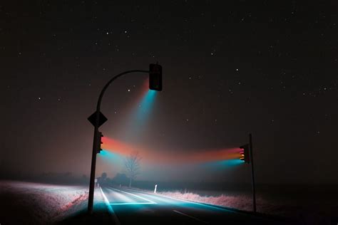 Long Exposure Of Traffic Lights Rmildlybladerunner