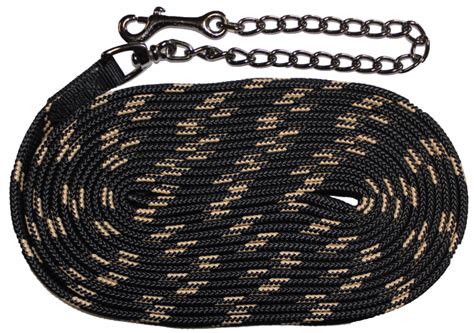 30 Soft Touch Flat Braid Lunge Line W Sg Chain Horse Tack And Supplies