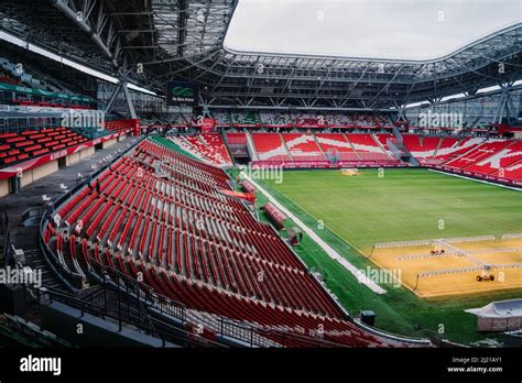 Kazan Russia 2022 March 28 Stadium Ak Bars Arena Or Kazan Arena