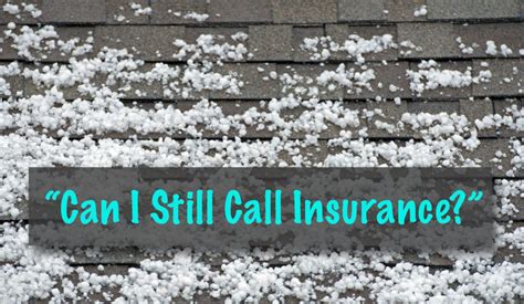 Hail damage and home insurance coverage: How Long After Hail Hits Can I Call Insurance For A Roof Hail Claim? | Denali Roofing