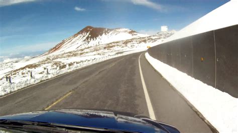 Driving Mauna Kea Summit Youtube