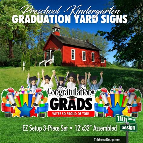 Graduation Yard Sign Preschool Etsy Canada