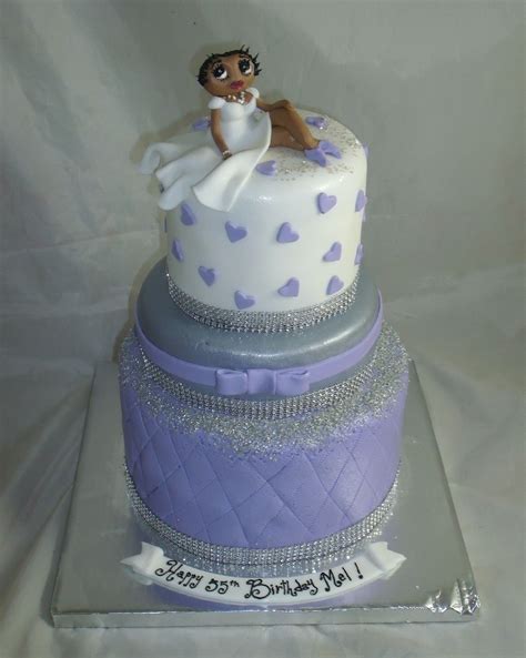 Betty Boop 55th Birthday Cake 55th Birthday Cake Creative Cakes