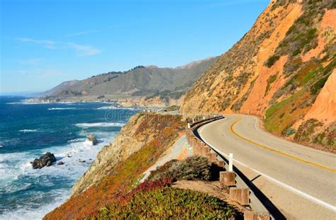 The Pacific Coast Highway In California Stock Photo Image Of Exotic