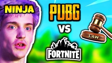 ninja reacts to pubg suing fortnite fortnite daily funny moments ep 84 youtube