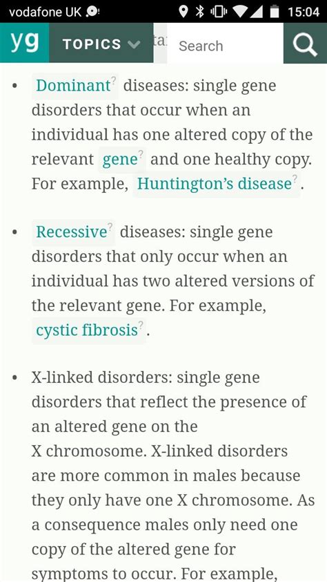 These copies are mirror images, or palindromes, that read the same but the y chromosome is a little different. Dominant / Recessive Genes (With images) | Dna results, Huntington disease, Dominant