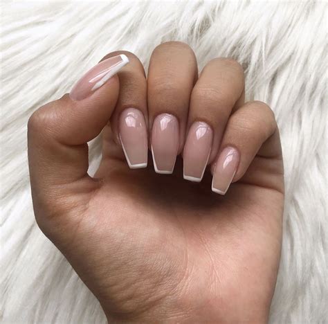 French Beige Nails Glamorous Nails Trendy Nails