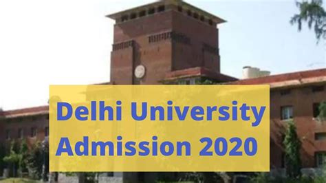 The details of the minimum cut off percentage of marks (du first admission list) at which admission to various courses are offered by different colleges are given below. DU Admission 2020: UG/ PG/ MPhil/ PhD Application Form ...