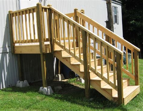 Mobile Home Porch Steps Designs For Homes Porches Ideas Teamnsinfo Pre