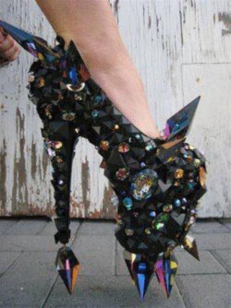 Pin By Dejana Savić On Stuff Crazy Heels Funky Shoes Heels