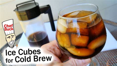 Coffee Ice Cubes For Icy Cold Brew Coffee Youtube