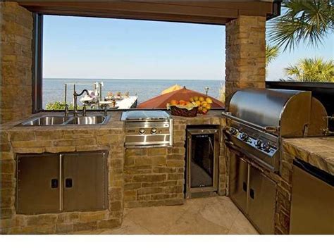 Use our design ideas to help create because outdoor kitchens have become so popular, the choices in appliances for outside use has. Outdoor kitchen appliances ideas. | Simple outdoor kitchen ...