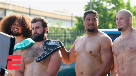 Eagles Offensive Line In The Body Issue Behind The Scenes Body Issue 2019 Youtube