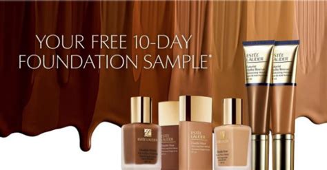 Free 10 Day Foundation Samples From Estée Lauder Samples Beauty