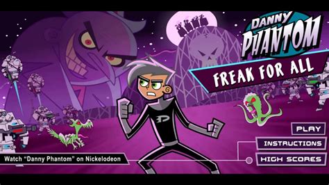 Danny Phantom Freak For All Online Games Nickelodeon Youtube