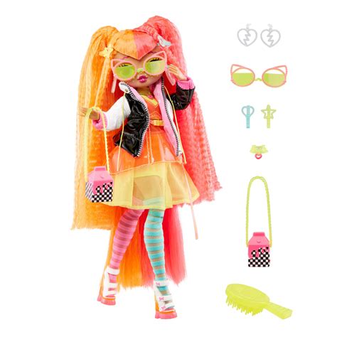 Lol Surprise Omg Fierce Neonlicious Fashion Doll With Surprises Lol