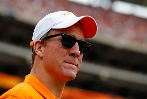 Tennessee Football Peyton Manning To Be Honored During Rivalry Game