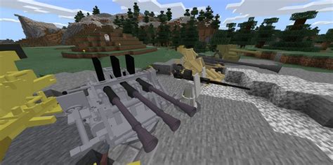 Ww2 Artillery Addon For Minecraft Pe 11640