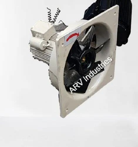 Propeller Industrial Exhaust Fan 220 And 415 V 1000 Cfm To 30000 Cfm At