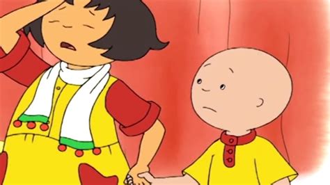 Caillou S First Date Caillou Cartoon Youtube