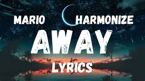 Marioo X Harmonize Away Lyrics Youtube