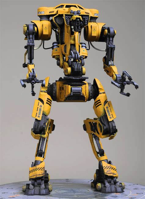Marcus Johnson Sci Fi Construction Robot Concept