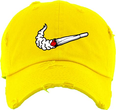 Pg Dad Hat Swoosh Yellow Dad Hat Baseball Cap Clipart Full Size