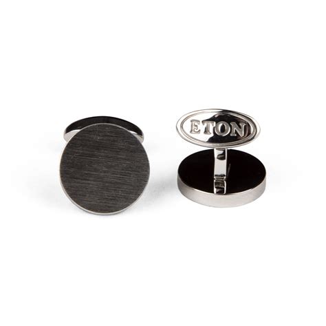 Brushed Face Round Cufflinks Accessories Cufflinks Fifth Avenue