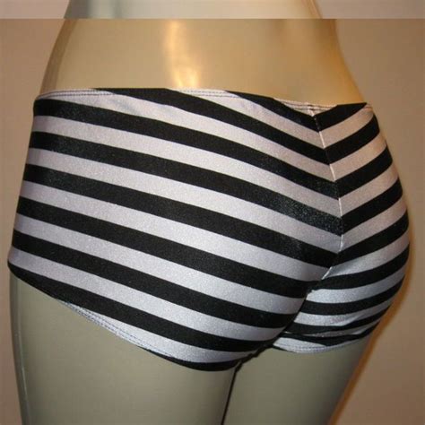 pin on striped booty shorts sexy low rise cheeky shorts