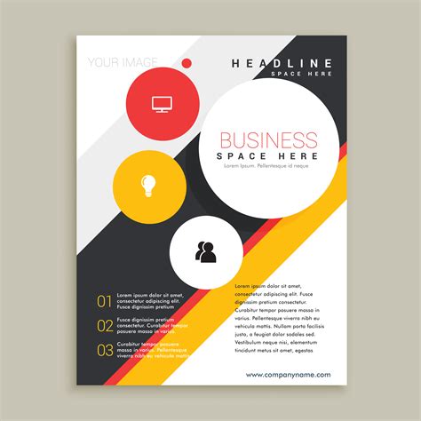 Creative Brochure Template Presentation Download Free Vector Art