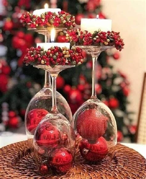 Rose Gold Christmas Decorations Christmas Table Centerpieces
