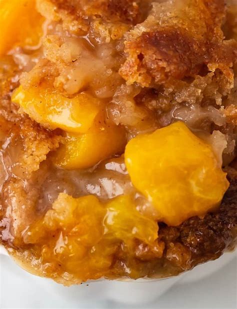 Peach Cobbler Recipe With Canned Peaches A Good Day For Peach Cobbler