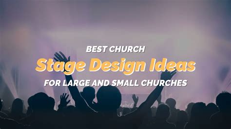 Best Church Stage Design Ideas For Large And Small Churches Reachright