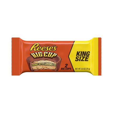 4 Pack 4 Pack Reeses Big Cup King Size Peanut Butter Cups 28 Oz
