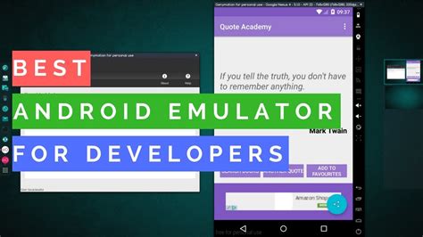 Best Android Emulator For Developers Youtube
